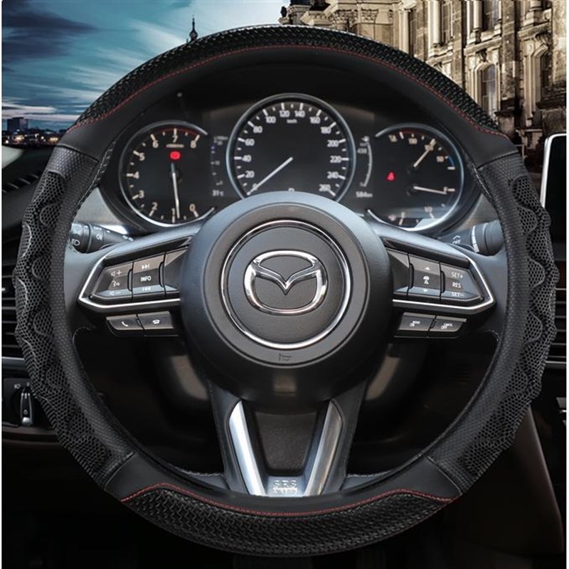 四季20款把套2i014年2015款马自达6马六一汽轿车专用方向盘套四季