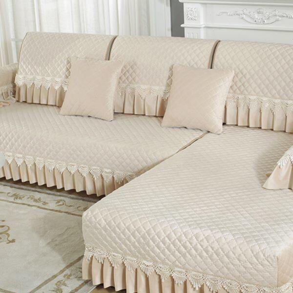 欧式冬季防滑加厚毛绒沙发垫全包盖布靠背巾罩皮沙发四季通用定做