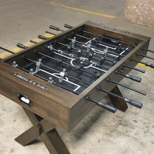 稳乐复古型标准8杆桌上足球机多人手动对战思维锻炼亲子互动游戏