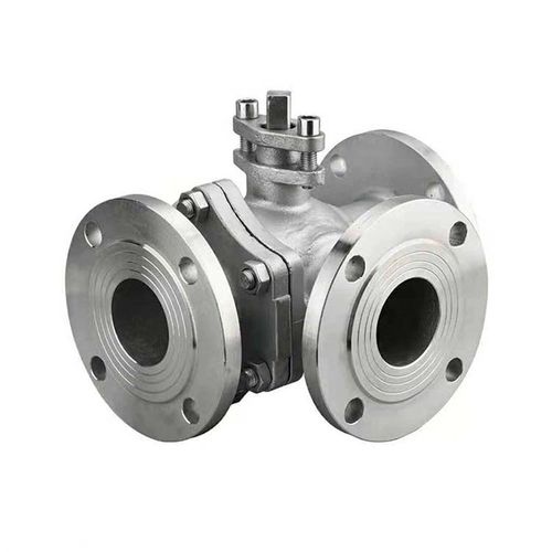 304不锈钢三通法兰球阀L型T型Q44F/Q45F-16P手动开关换向阀 DN100