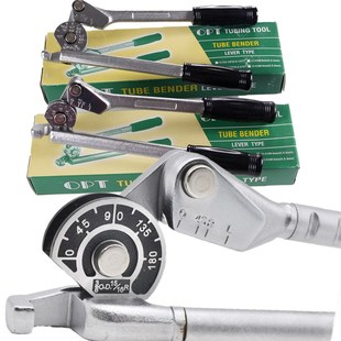 中国台湾OPT手动弯管器不锈钢铜铝铁管折弯器仪表管空调管弯管机