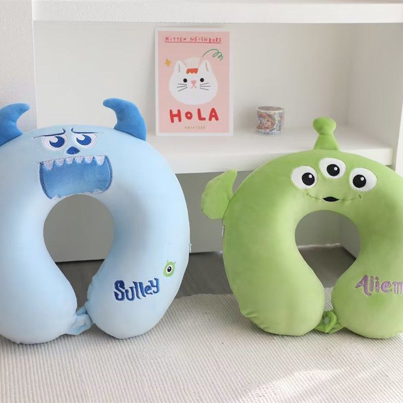 卡通可爱慢回弹卡通库洛米U型枕旅行护颈枕学生午睡枕办公室枕头