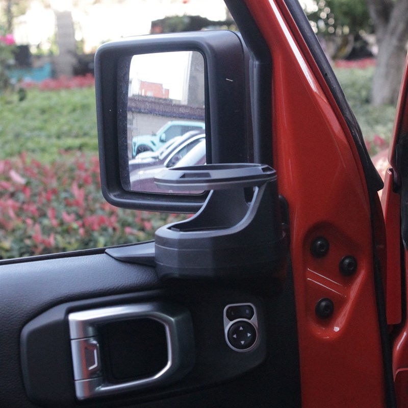 适用于2018-2024款JL牧马人/JT角斗士Gladiator 改装车窗水杯架