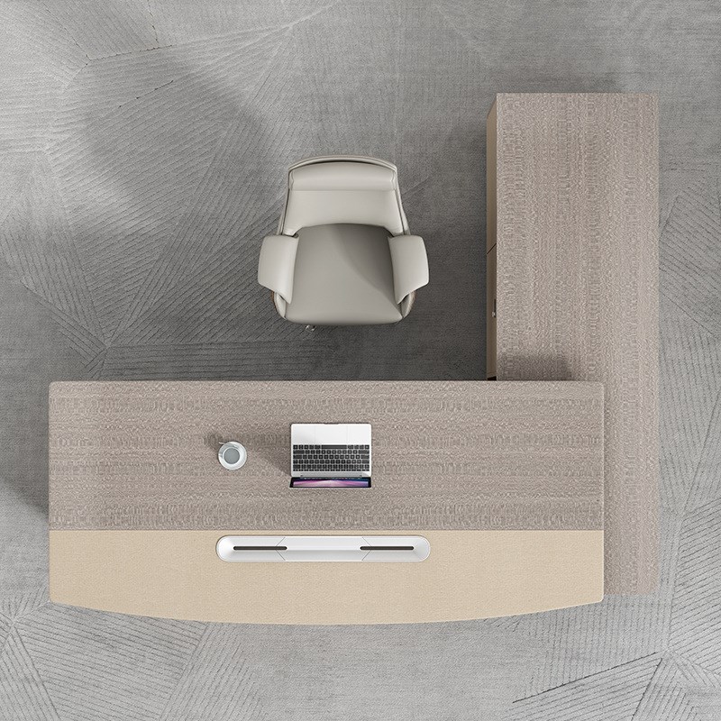 办公桌老板桌  高档轻奢简约现代大班台单人经理办公桌椅组合家具