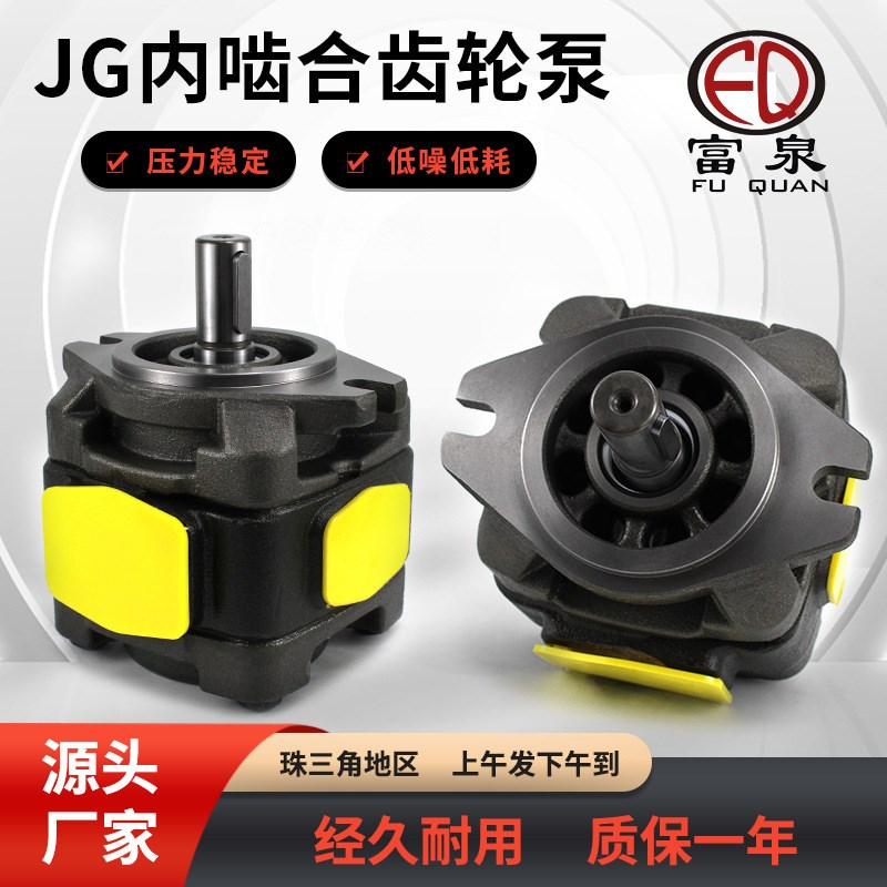 JG系列内啮合齿轮泵 注塑机压铸机液压油泵工业液压摆线齿轮油泵