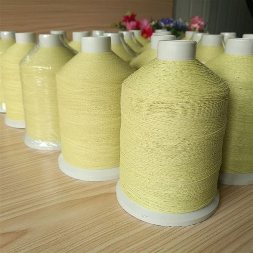 芳纶包钢丝缝纫线1000d金属包覆线涤纶包钢丝线厂隔热护套缝纫线