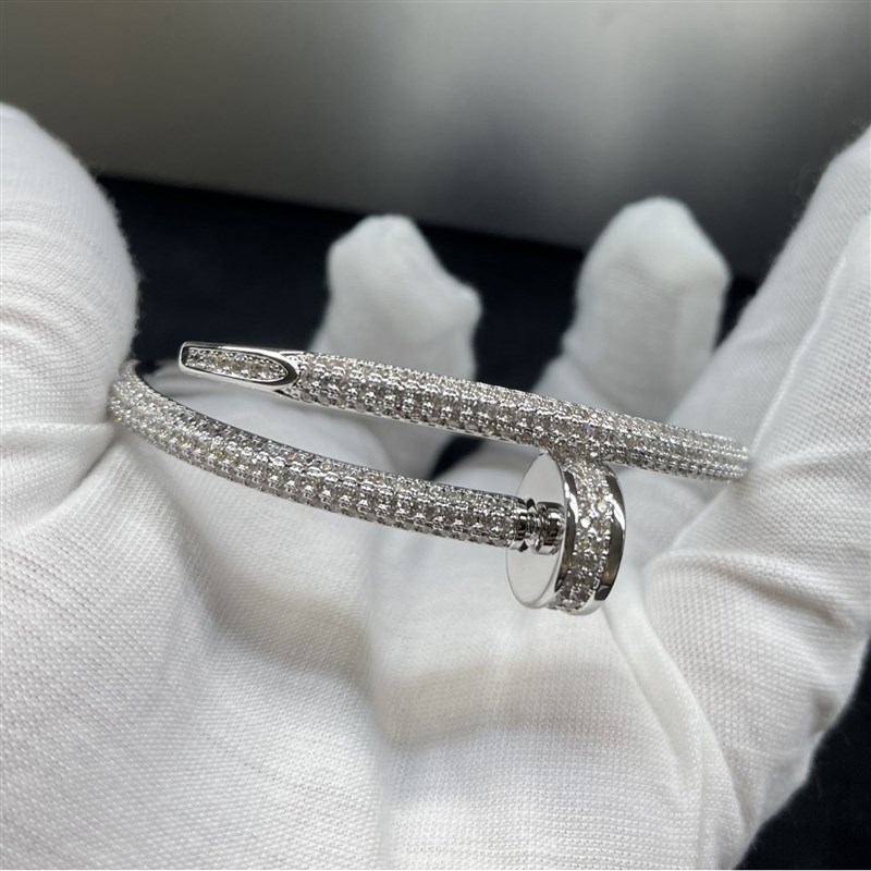 卡家钉子满钻情侣手镯 轻奢时尚潮流简约百搭手镯