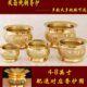 纯铜大边插香炉供奉财神烧香炉菩萨家用熏香炉黄铜大号立香炉摆件