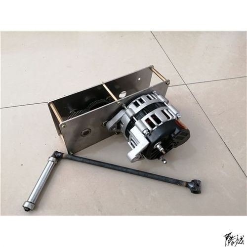 手摇发电机大功率洪涝灾害老式220v1500w瓦交流永磁无刷白金木箱