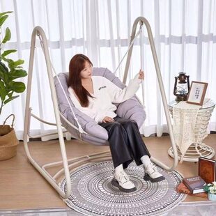 紫叶秋千室内秋千家用阳台宿舍摇篮庭院室内户外卧室吊椅阳台秋千