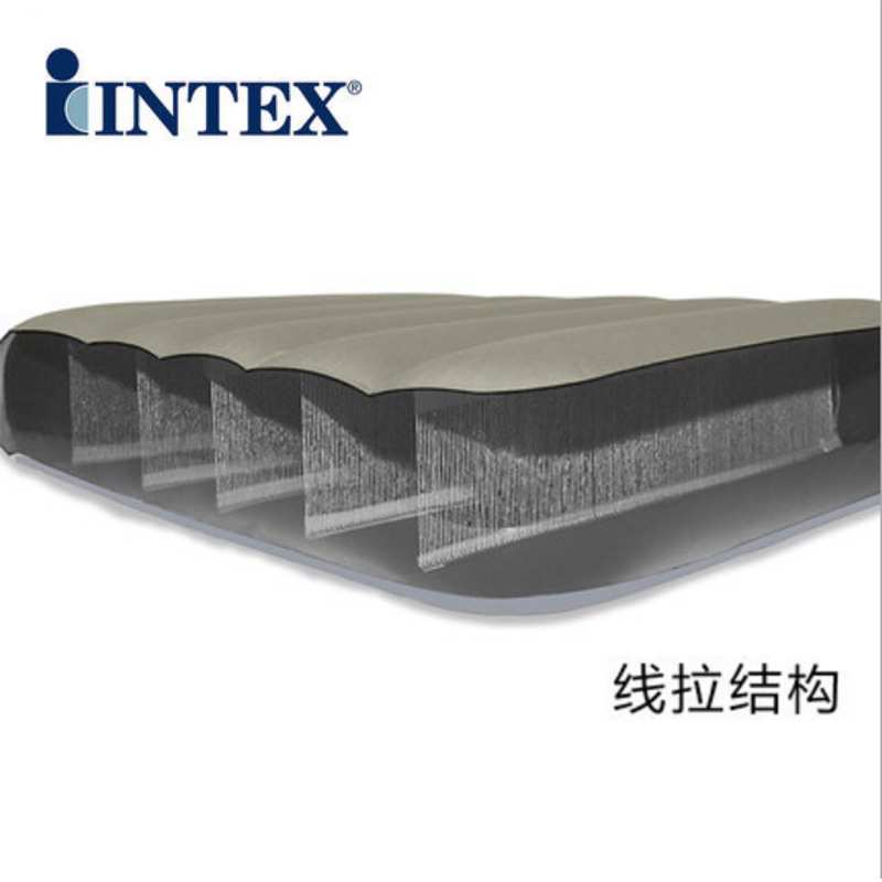 供应INTEX-64701床64702床64703露营午睡植绒豪华舒适充气床
