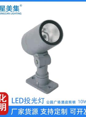 10W20W30W40WLED七彩变色投光灯庭院文化馆剧院公园景观照树