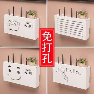 电视插座遮挡装饰盒遮丑神器变压器电线收纳盒藏线墙壁插头挡线盒