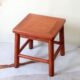 中式 经济型花梨木家用矮凳小方凳高板凳榫卯结构客厅茶几四方凳子
