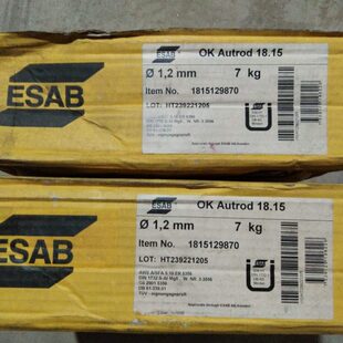 OKAutrod5356伊萨焊丝AlMg5Cr(A)气保ER5356铝镁合金焊丝