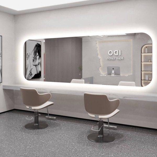 横挂理发店镜子发廊壁挂剪发大通镜影楼化妆镜带灯网红美发店镜台,商业/办公家具,理发镜台,淘宝优惠券,粉丝福利购,淘宝优惠卷