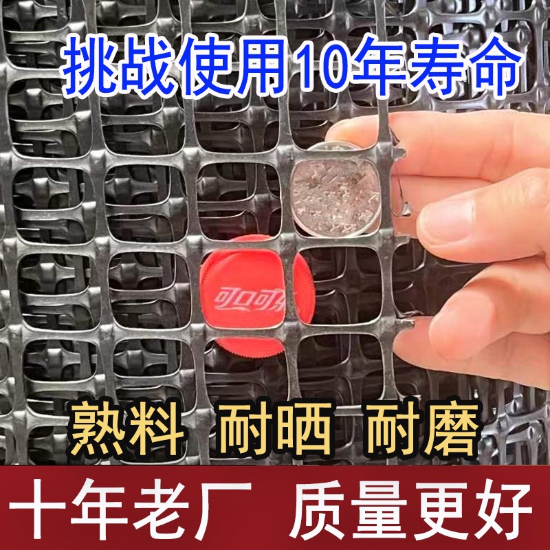 加宽塑料网格防护网养鸡围栏网安户外护栏网养殖鸡鸭鹅漏粪网