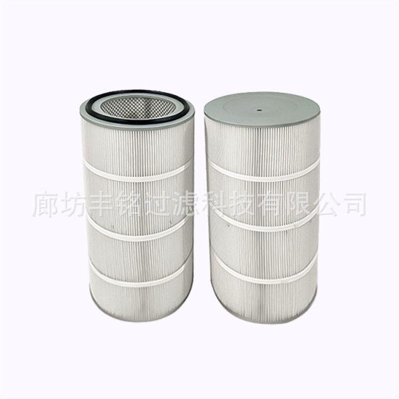 工业除尘滤筒180*100*500聚酯纤维