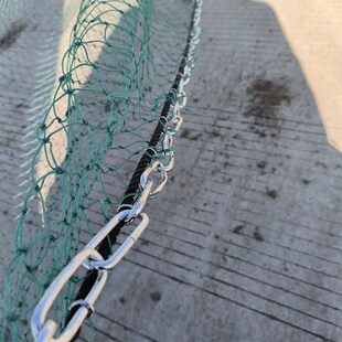 拉网渔网带兜鱼塘拖网拉鱼u网清塘家用小型拖鱼网抬网网箱隔断拦