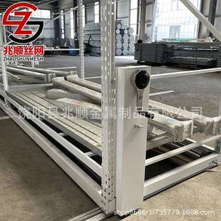 兆顺供室应轨道式双层式灯潮汐苗床温大棚育苗挂苗床轨道多BVX层