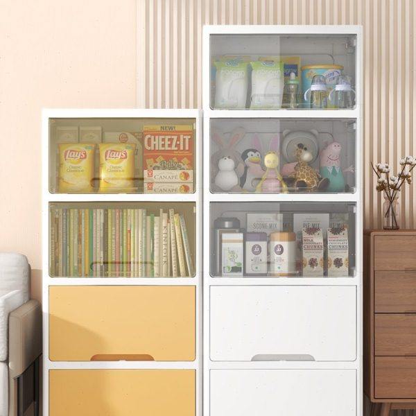 65/55/45cm儿童衣柜简约现代宝宝收纳柜简易衣橱翻盖透明门储物柜,住宅家具,儿童衣柜,淘宝优惠券,粉丝福利购,淘宝优惠卷