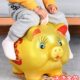 存钱罐只进不出金猪储蓄储钱儿童男孩女孩小猪可取可存新款 2022年