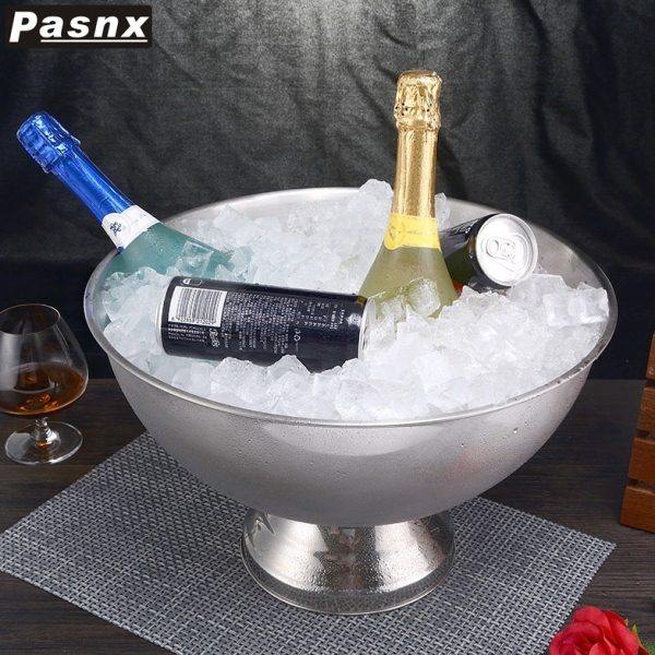 酒吧ktv加厚不锈钢冰桶双层大宾治香槟桶红酒冰镇啤酒冰块桶 创意,餐饮具,冰桶,淘宝优惠券,粉丝福利购,淘宝优惠卷