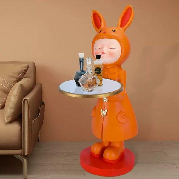 奶牙兔创意大型落地收纳摆件家居客厅电视柜装饰乔迁新居礼物礼品,家居饰品,落地摆件,淘宝优惠券,粉丝福利购,淘宝优惠卷