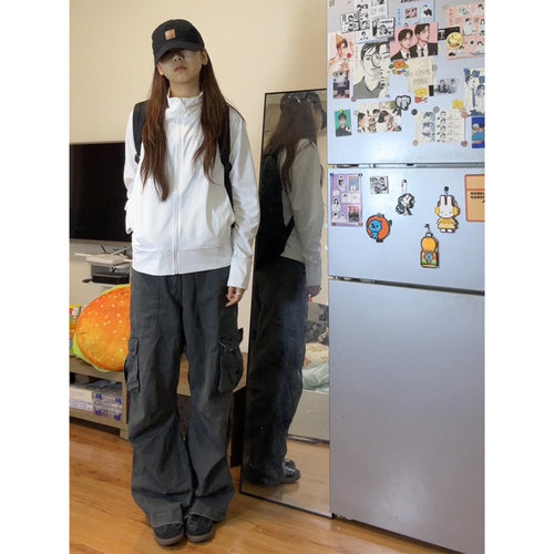 户外白色立领防晒衣女款防晒外套