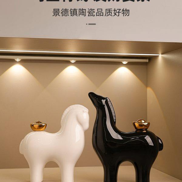 fc马上有钱家居客厅玄关酒柜装饰品摆件轻奢公室桌陶瓷工艺品,饰品/流行首饰/时尚饰品新,摆件,淘宝优惠券,粉丝福利购,淘宝优惠卷