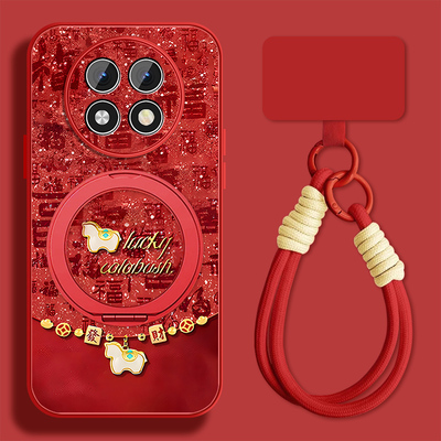 适用oppoa1pro手机壳女新年a2por新款福字小马国潮a1x磁吸K11X小羊皮A1PRO防摔0pp0保护套a1活力版挂绳