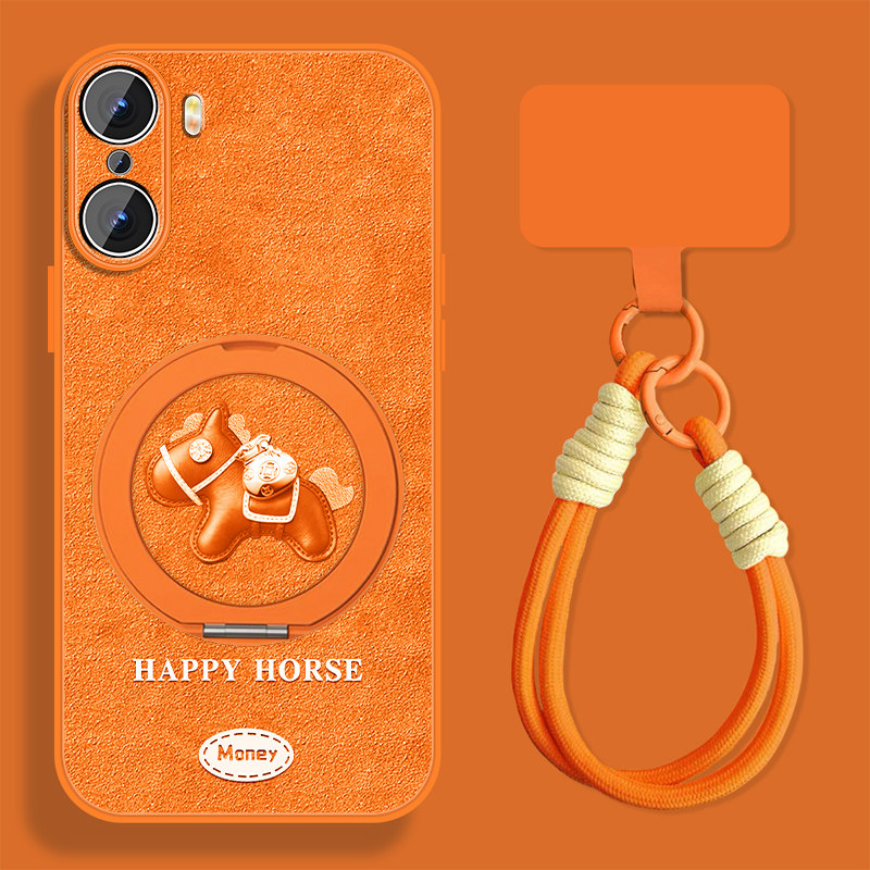 幸运小马适用华为荣耀60手机壳女卡通荣耀60pro新款新年honor60se本命年por小羊皮保护套全包防摔挂绳外壳,3C数码配件,手机保护套/壳,淘宝优惠券,粉丝福利购,淘宝优惠卷