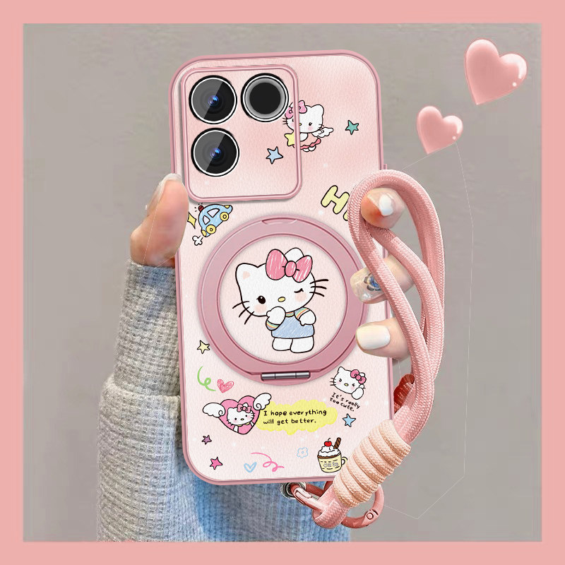 适用可爱KT猫vivos17手机壳女卡通s17pro新款凯蒂S17e磁吸pr0小羊皮vivi保护套viv0全包por防摔挂绳外壳,3C数码配件,手机保护套/壳,淘宝优惠券,粉丝福利购,淘宝优惠卷