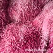 长毛羽妃绒时SBB尚保饰服面料羽暖扎染毛托卡长毛鞋 毛 服帽包时尚