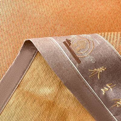 藤加厚可水洗舍凉席宿夏季折叠手1AQK工编织1.2米.8m高档席冰藤席