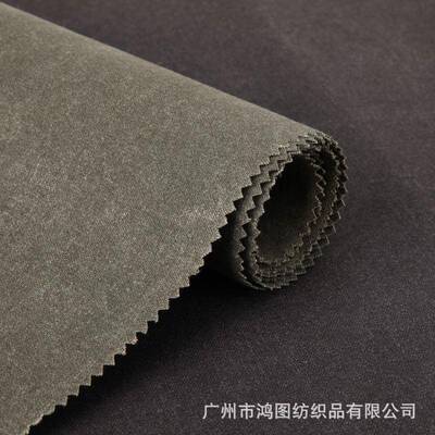 广州厂家直供1安HT003油费蜡帆布厚蜡布6过蜡帆户外垫用料布免拿