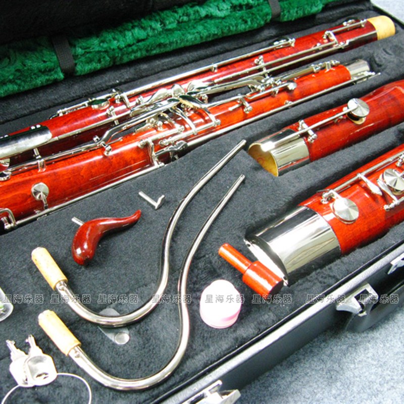 津宝巴松管大管乐器专业演奏级乐器  定制款  JBCL-595