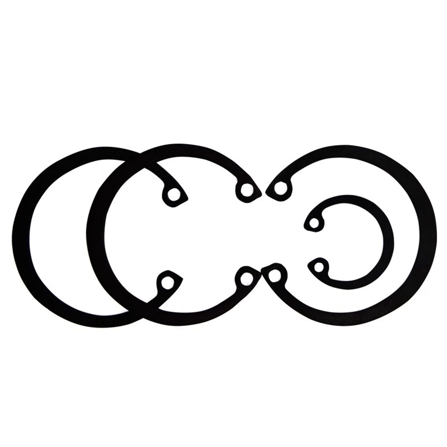 替怡合达孔用C型扣环TAS31-6 7 8 9 10 11 12 13 14 15 16 17 18