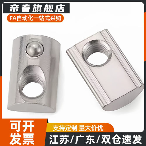 铝合金型材用  HNTP5/6/8-3-4-5-6-8后装螺母弹簧型