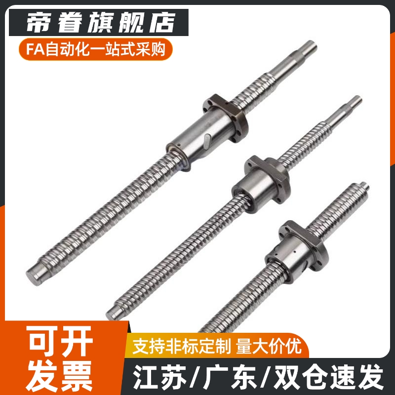 滚珠丝杆套装BSWE BTWE0802 1002 1204 1210 1510 1516 1520 1605