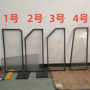 酒店男厕小便池不锈钢隔板高档酒店卫生间尿斗挡板玻璃隔断屏风