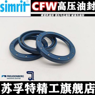 德国进口CFW压油封BAU6SLX2 120*150*15 BAU5SLX2 95*145*13