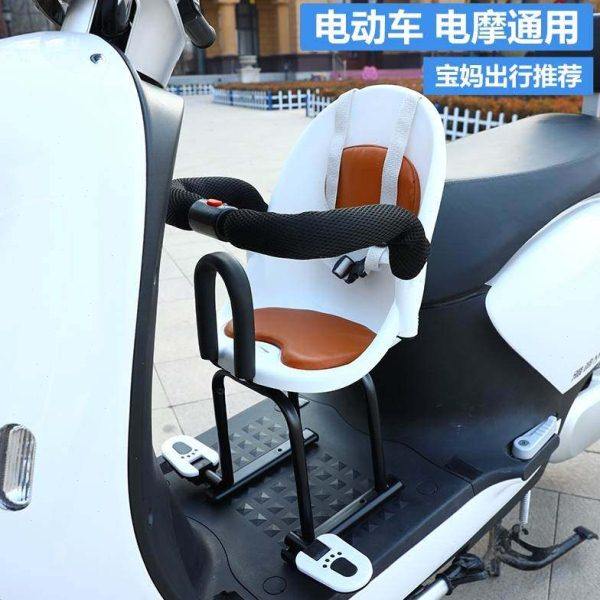电动车前面小凳子摩托带娃神器小型儿童安全座椅用上的前置岁以