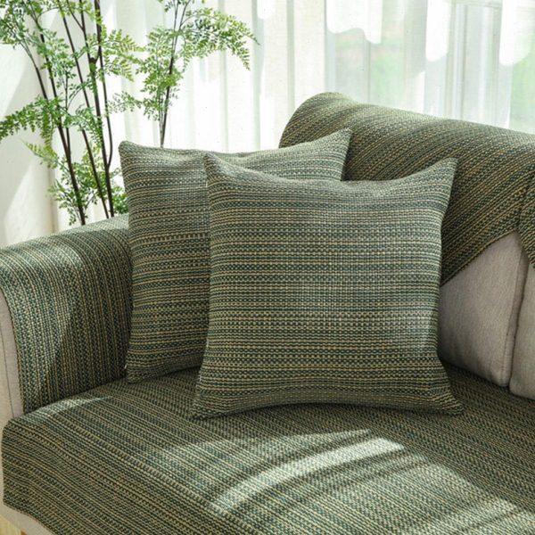 棉麻沙发垫套四季通用款布艺防滑高档轻奢风亚麻沙发巾盖布可定制