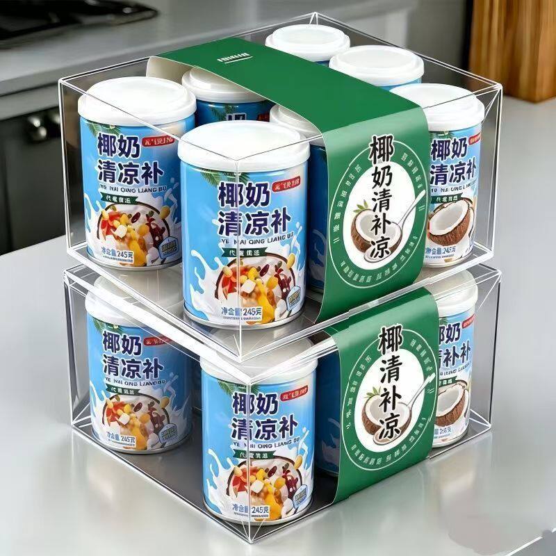 整6 罐】椰奶清补凉特色夏季爽口美味便携营养谷物代餐椰奶清补凉
