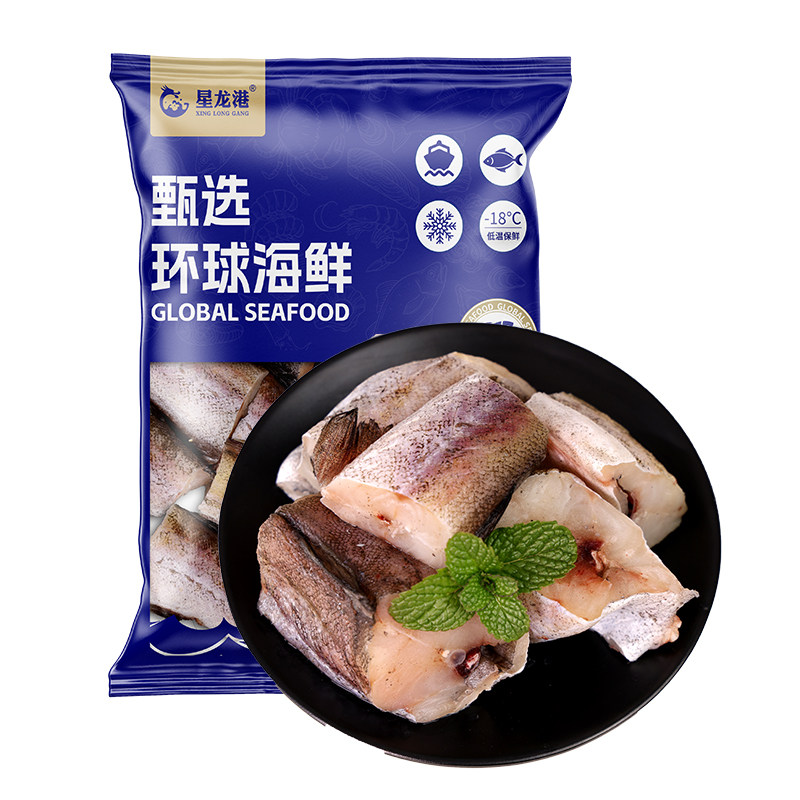 星龙港阿拉斯加鳕鱼300g*5图片