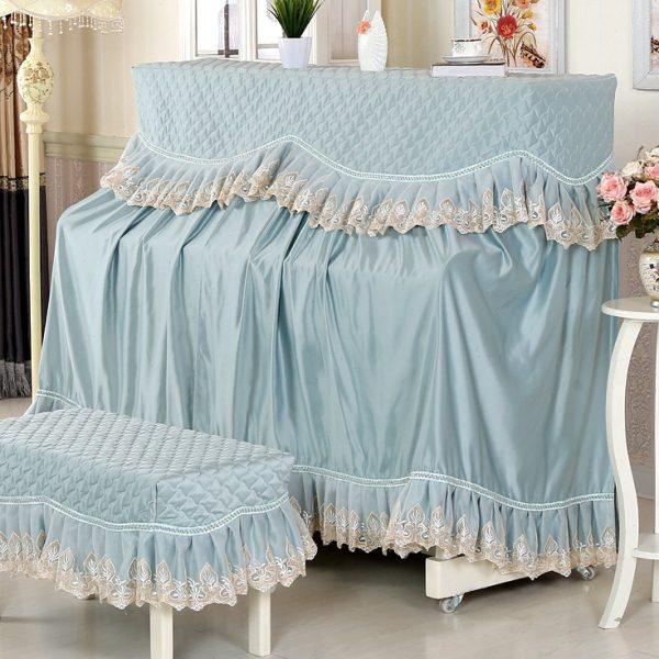 素钢琴罩两件套钢琴披蓝,居家布艺,钢琴罩,淘宝优惠券,粉丝福利购,淘宝优惠卷