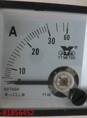 交流电流表YT48 30A 5A 10A 15A 20A 50A 75A 100A YT-48 99T1