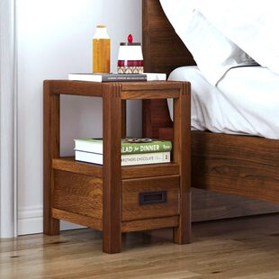 超窄实木小床头柜迷你小型30cm公分床边置物架夹缝窄边柜极窄柜子