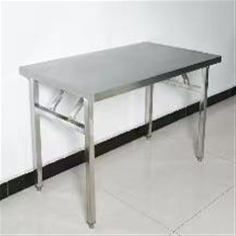 不锈钢折叠桌长方形加厚工作台z折叠烧烤摆摊桌饭店餐桌食堂夜市